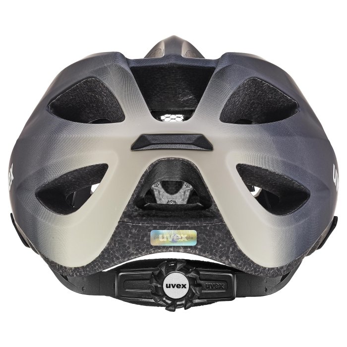 Męski Kask rowerowy Uvex Viva 3 r. 56-62 granatowo piaskowy mat MTB Gravel - obrazek 3