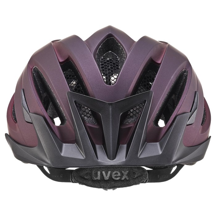 Kobiecy Kask Rowerowy Uvex Viva 3 Fioletowo - czerwony - obrazek 4