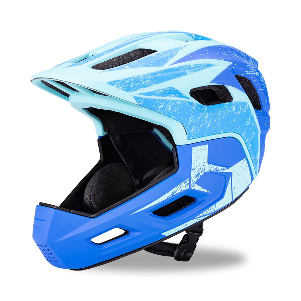 Bezpieczny Kask Rowerowy Dziecięcy 2w1 (fullface) SafeVelo Kids Switch– Certyfikat EN1078