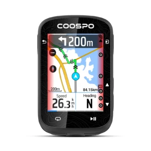 Licznik rowerowy z nawigacją i kolorowym wyświetlaczem – COOSPO CS600